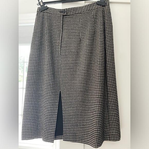 Vintage 90s Shepard Check Skirt - Size 6 - Picture 2 of 3